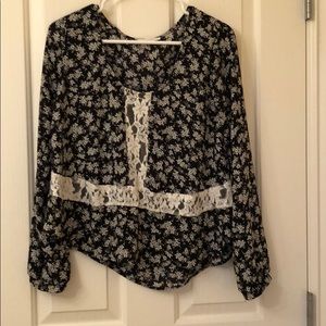Long sleeve blouse